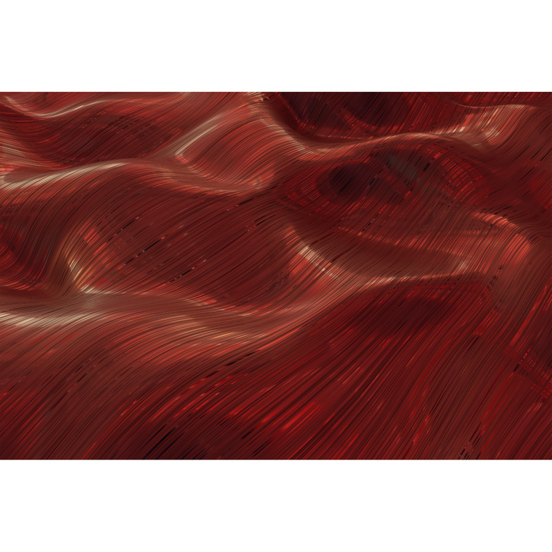 Sfondi astratti a strisce ondulate 3d colori caldi - Caratteristiche Immagine 7