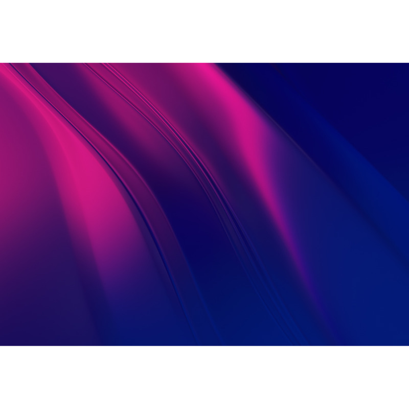 Rendering 3d astratto di onde morbide - rosa e blu - Caratteristiche Immagine 5