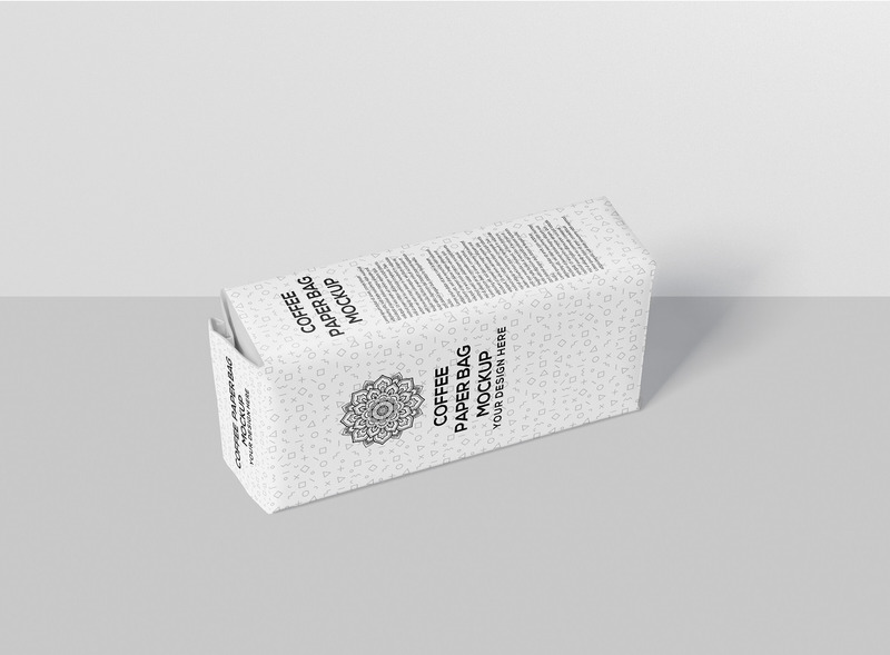 Borsa da caffè - Mock-Up di sacchetto di carta da caffè - Caratteristiche Immagine 3