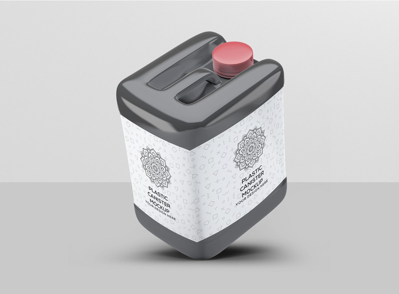 Plastic Canister - Plastic Canister Mockup - Features Image 8