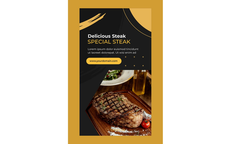 Instagram Stories Delicious Steak - Features Image 1