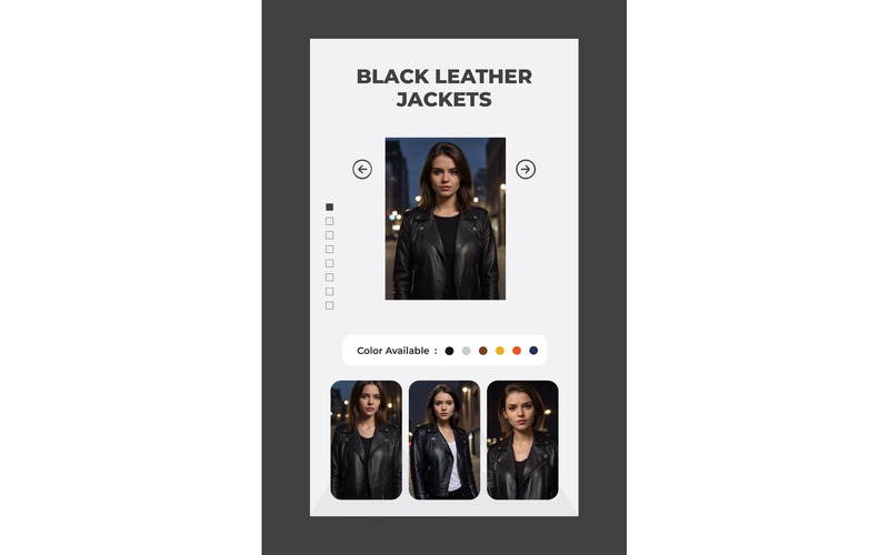 Instagram Stories Black Leather Jackets - Features Image 1