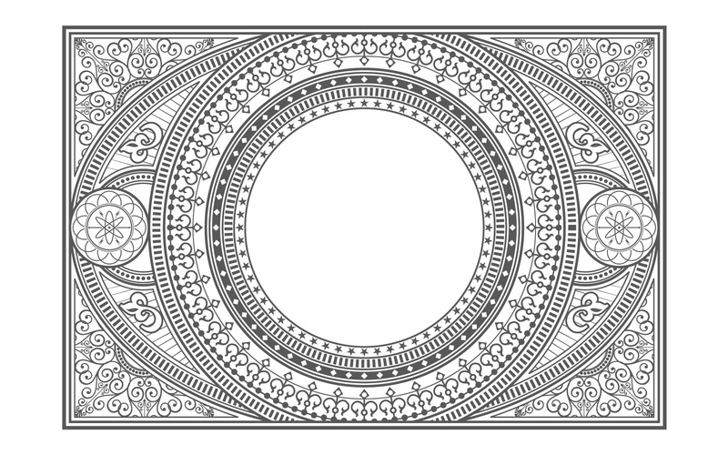 Rectangle Ornamental Frames in Vector - Features Image 10