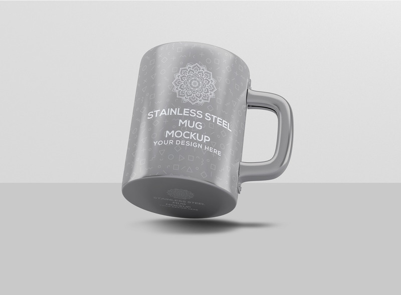 Mockup di tazza in acciaio inossidabile - Caratteristiche Immagine 6