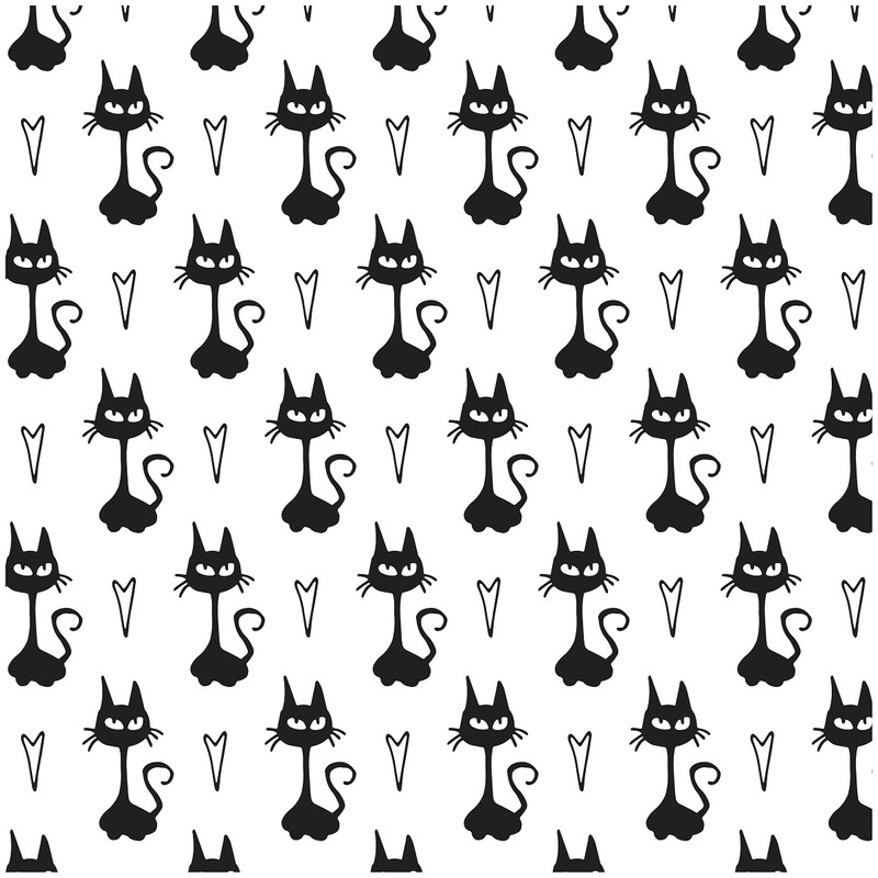 Set di motivi per sfondo di gatti da 40 - Caratteristiche Immagine 1