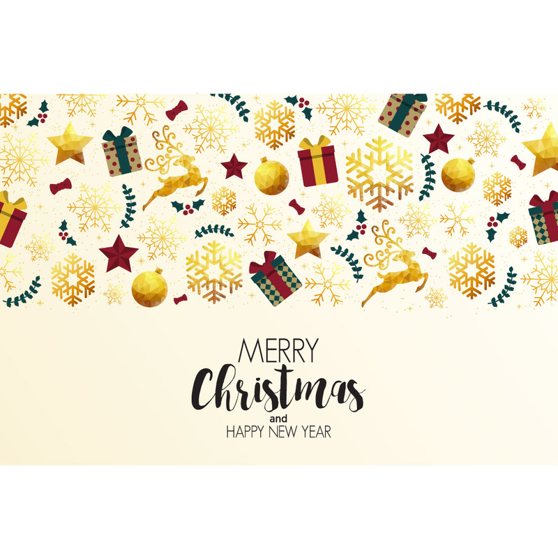 Bunte Grußkarten für Weihnachten und Neujahr - Eigenschaften Bild 4