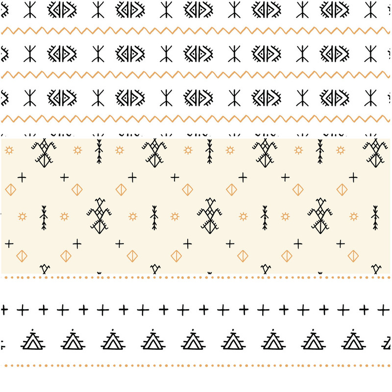 Modelli senza cuciture berberi marocchini - Caratteristiche Immagine 18