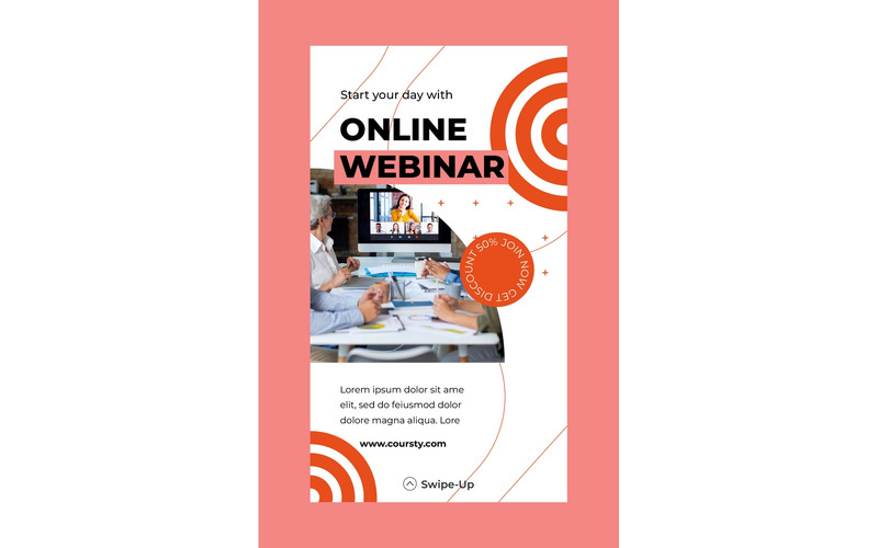 Webinarium internetowe na temat historii na Instagramie - Obraz funkcji 1