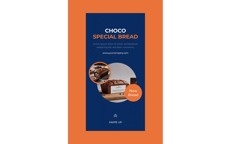 Instagram Stories Choco Special Bread - Features Image 1