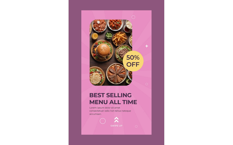 Instagram Stories Best Selling Menu All Time - Features Image 1