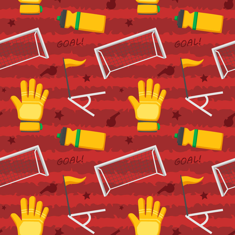 Disegno del modello senza cuciture di calcio - Caratteristiche Immagine 2