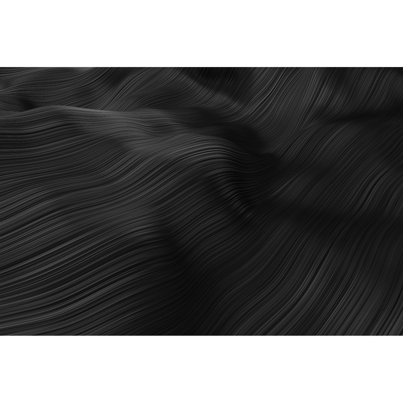 Sfondi astratti a strisce ondulate 3d colore nero - Caratteristiche Immagine 1