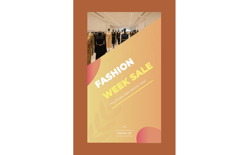 Instagram Stories Fashion Week Sale - Features Image 1