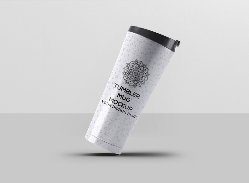 Travel Tumbler Mug Mockup - Features Image 5