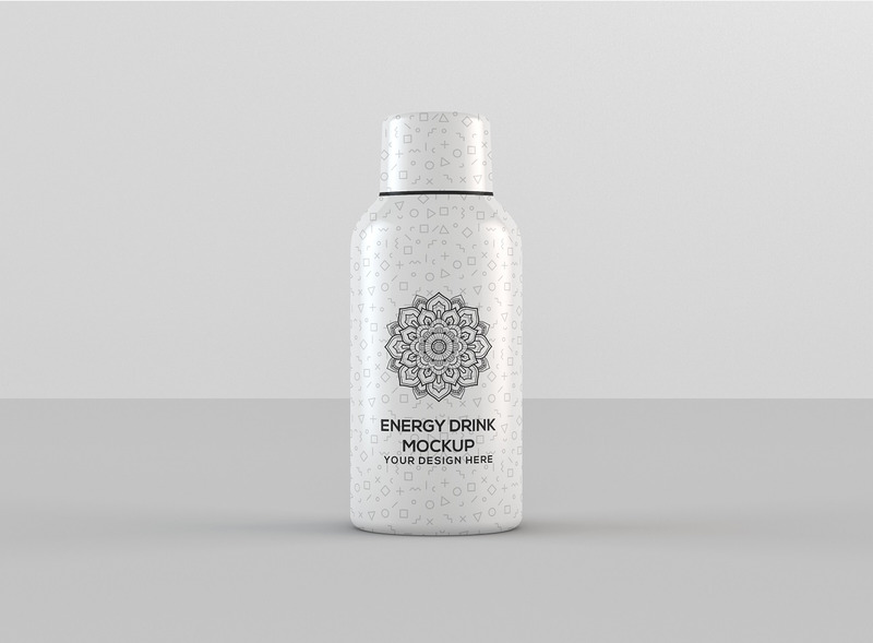 Energy Shot Energy Drink Mockup - Features Image 1