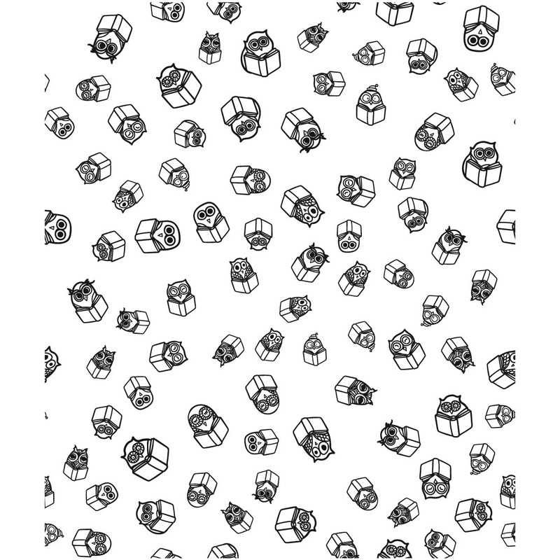 Patrones divertidos de búhos con libros - Características Imagen 9