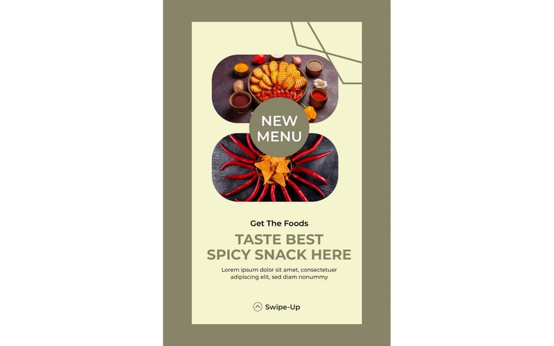 Instagram Stories Taste Best Spicy Snack - Features Image 1