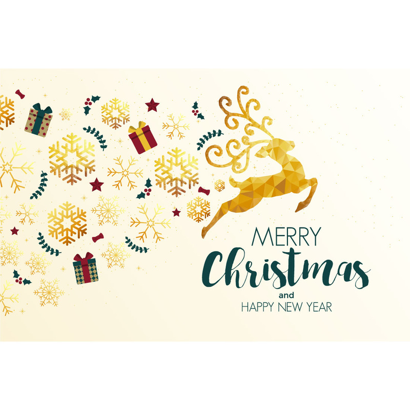 Bunte Grußkarten für Weihnachten und Neujahr - Eigenschaften Bild 1