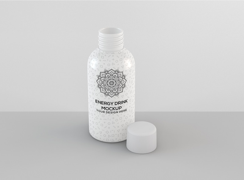 Energy Shot Energy Drink Mockup - Features Image 5
