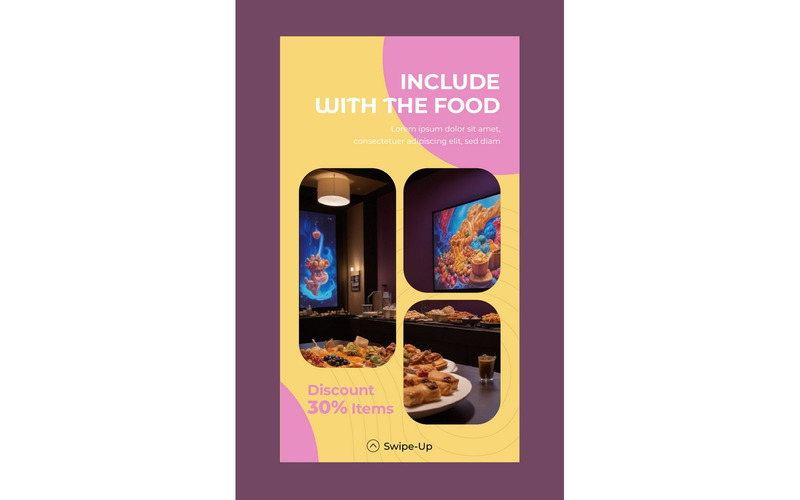 Instagram Stories Include With The Food - Features Image 1