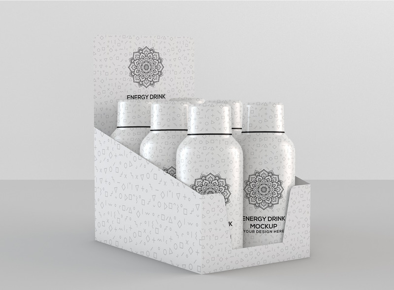 Energy Shot Energy Drink Mockup - Features Image 7