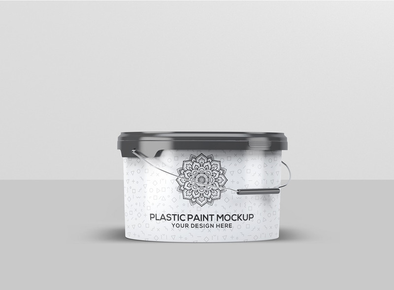 Paint Bucke - Modello di secchio di vernice in plastica - Caratteristiche Immagine 5