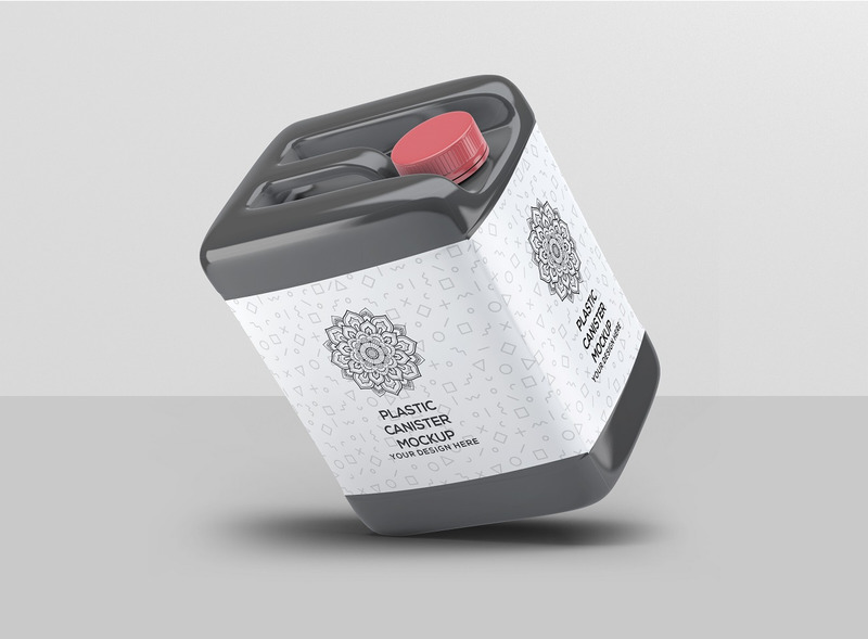 Plastic Canister - Plastic Canister Mockup - Features Image 5