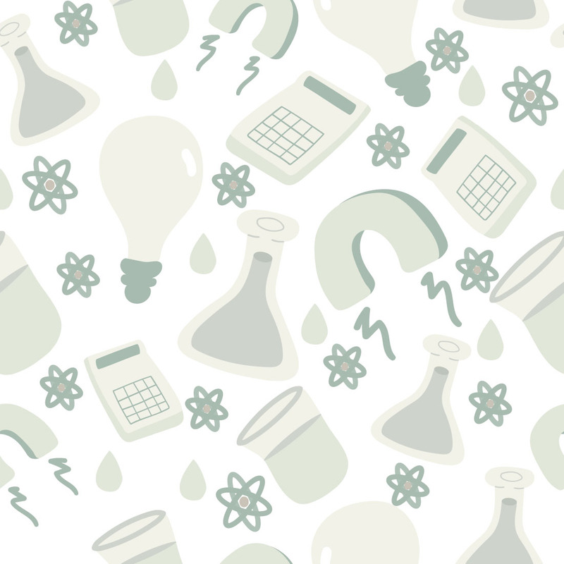 Science Seamless Vector Pattern Design - Features Image 1