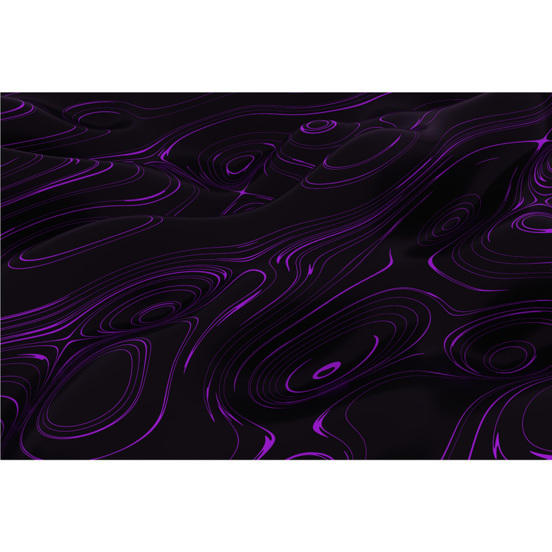 Abstract Wavy Lines Background - Purple and Black
