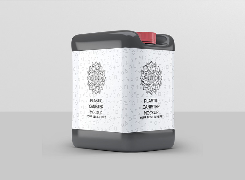 Plastic Canister - Plastic Canister Mockup - Features Image 2