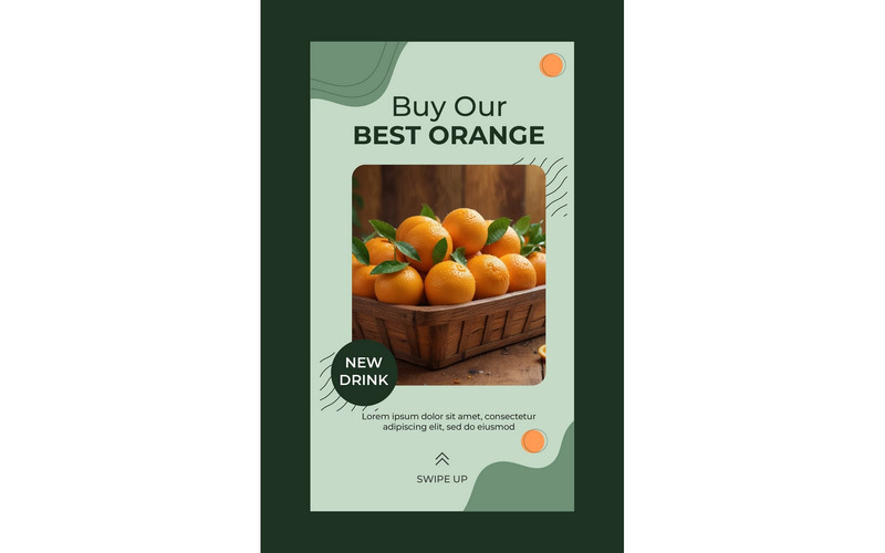 Instagram Stories Buy Our Best Oranges - Features Image 1