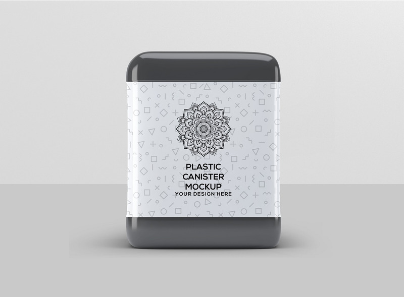 Plastic Canister - Plastic Canister Mockup - Features Image 1