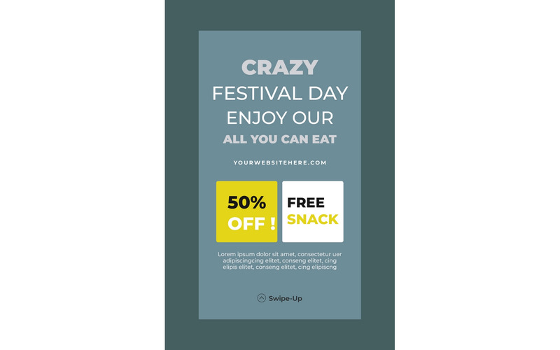 Instagram Stories Crazy Festival Day - Features Image 1