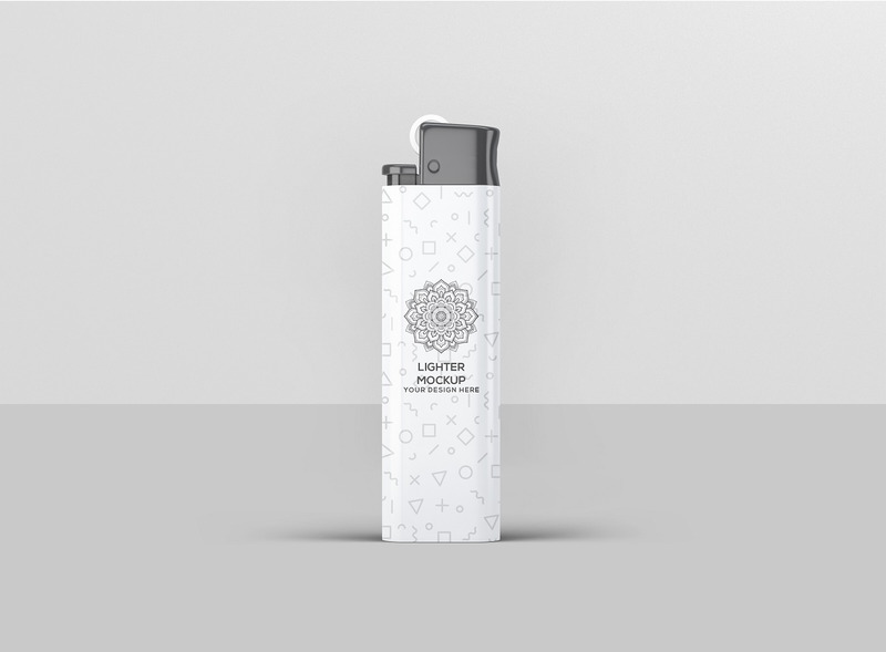 Cigarette Lighter Mockup - Lighter Mockup - Features Image 1
