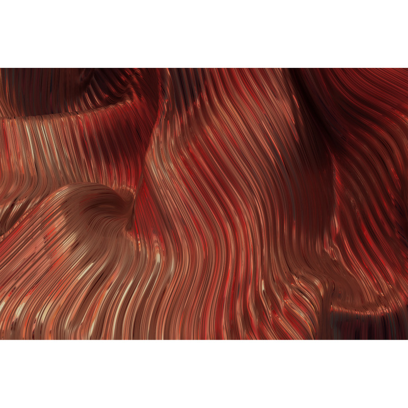 Sfondi astratti a strisce ondulate 3d colori caldi - Caratteristiche Immagine 5