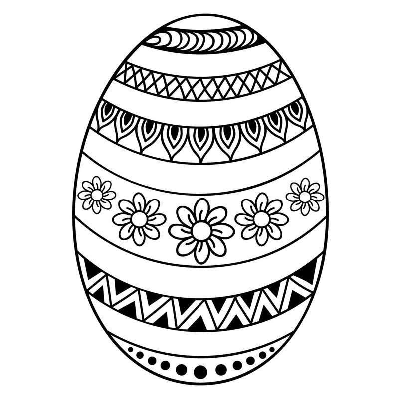 Illustrazioni decorative dell'uovo di Pasqua - Caratteristiche Immagine 1