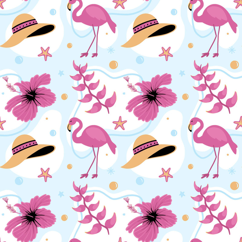 Tropical Seamless Pattern - Features Image 1