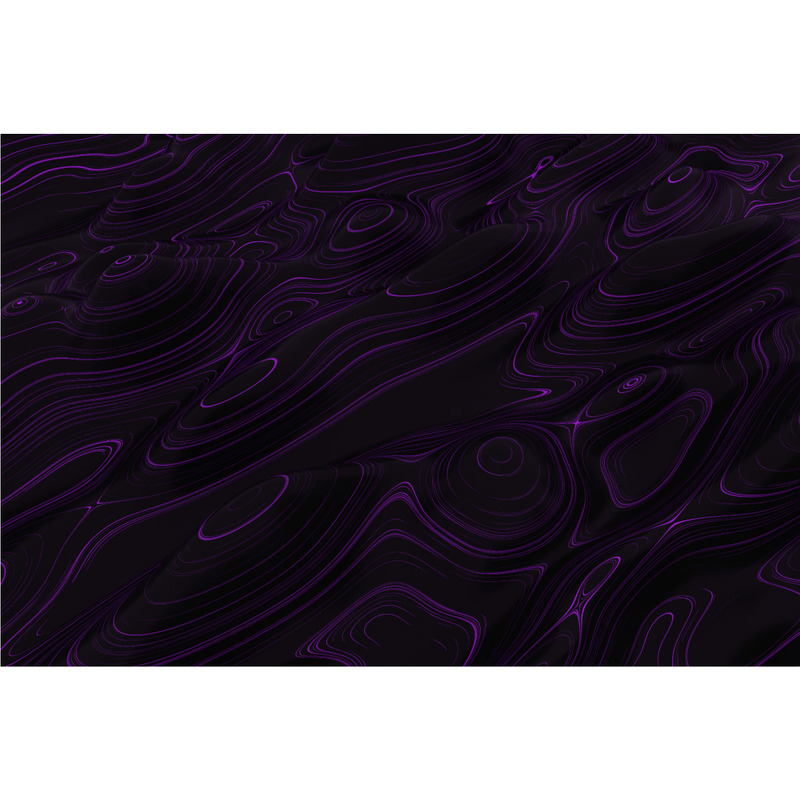 Abstract Wavy Lines Background - Purple and Black
