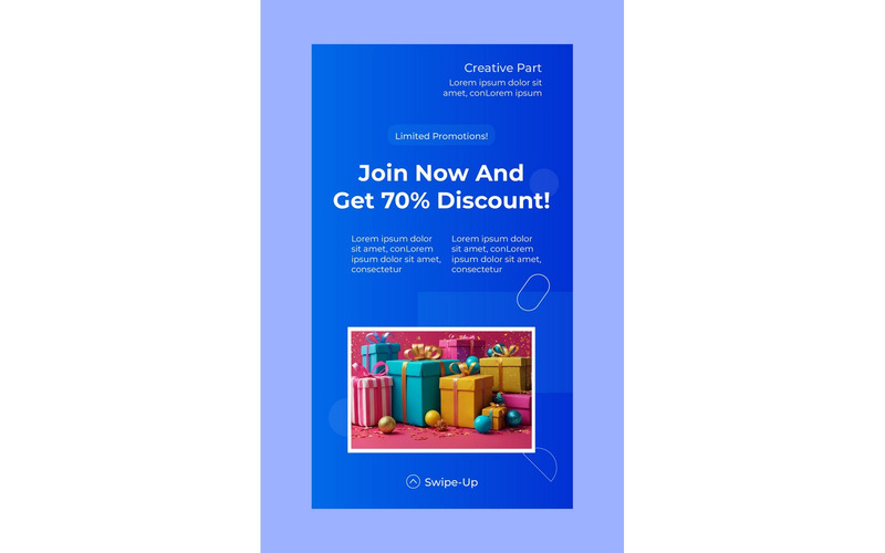Instagram Stories Join Now and Get Discount - Features Image 1
