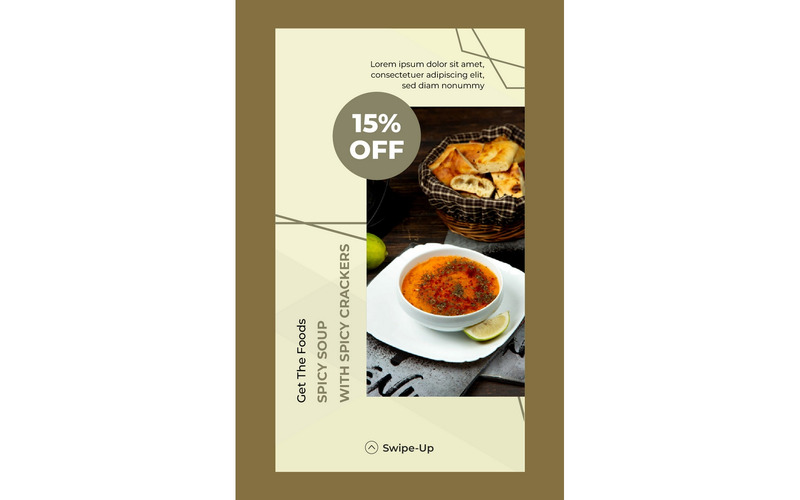 Instagram Stories Spicy Soup - Features Image 1