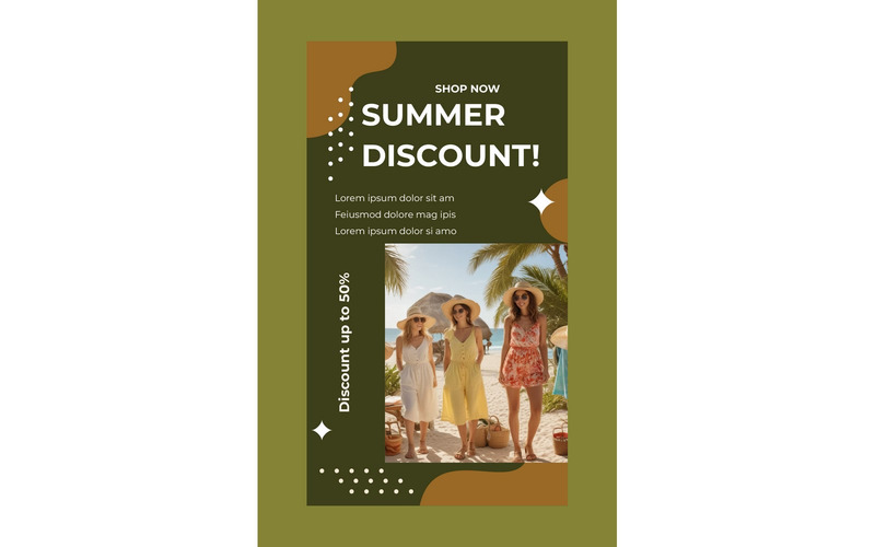 Instagram Stories Summer Discount - Features Image 1