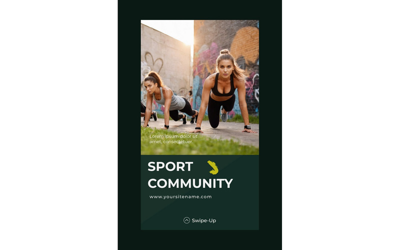 Instagram Stories Sports Community - Features Image 1