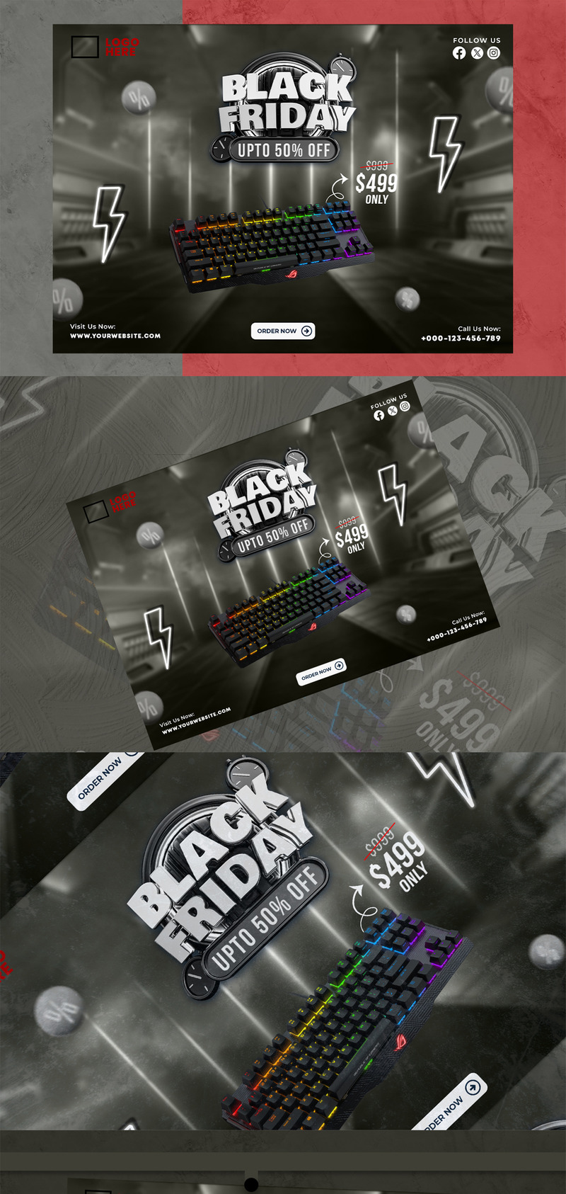 Black Friday Discount Banner - Features Image 1