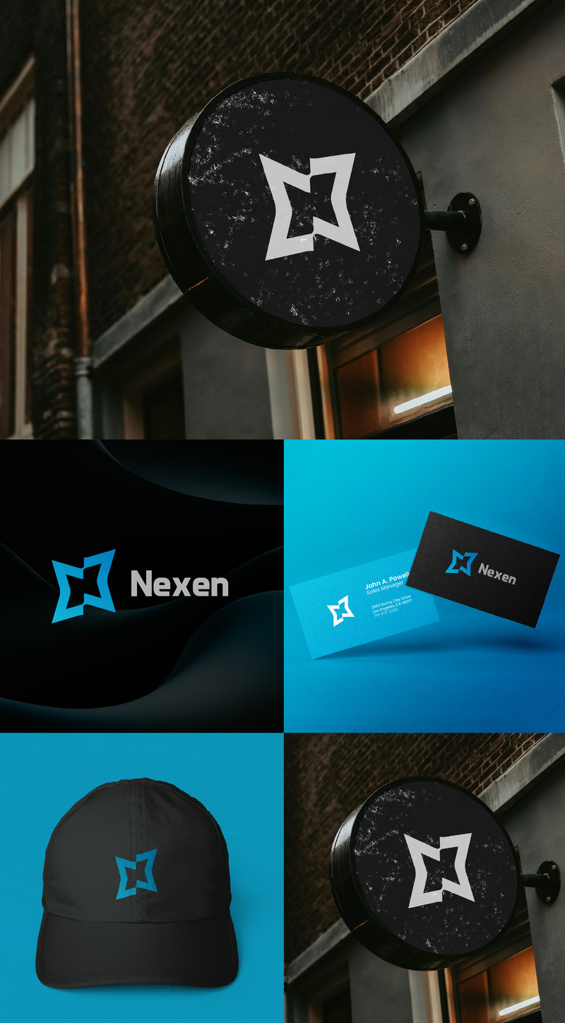Plantilla de diseño de logotipo de símbolo de monograma de letra N - Características Imagen 1