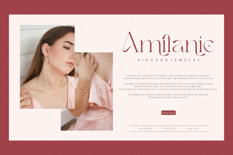 Balinest _ Carattere moderno chic - Caratteristiche Immagine 3