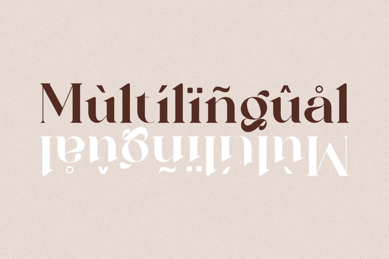 Atios - elegancki krój pisma - Obraz funkcji 7