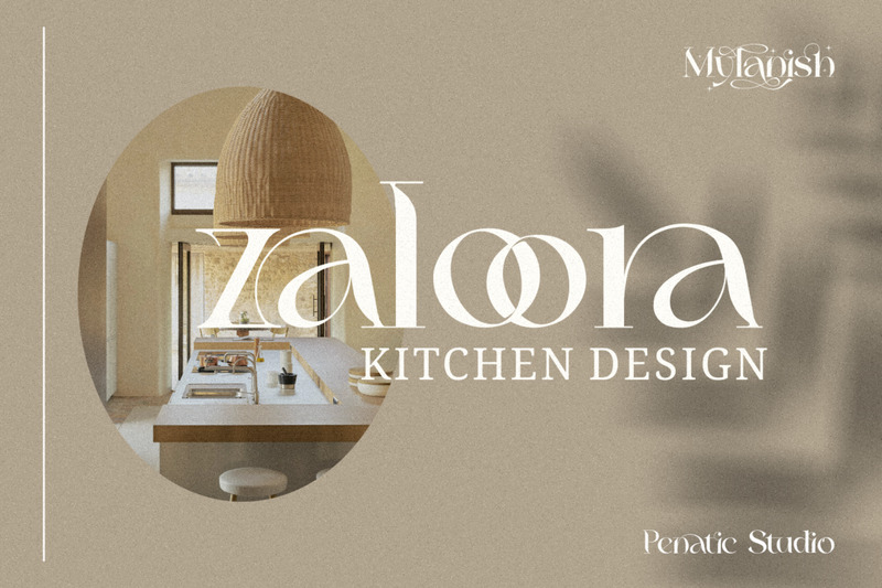 Mylanish _ Unikalny nowoczesny krój pisma - Obraz funkcji 2