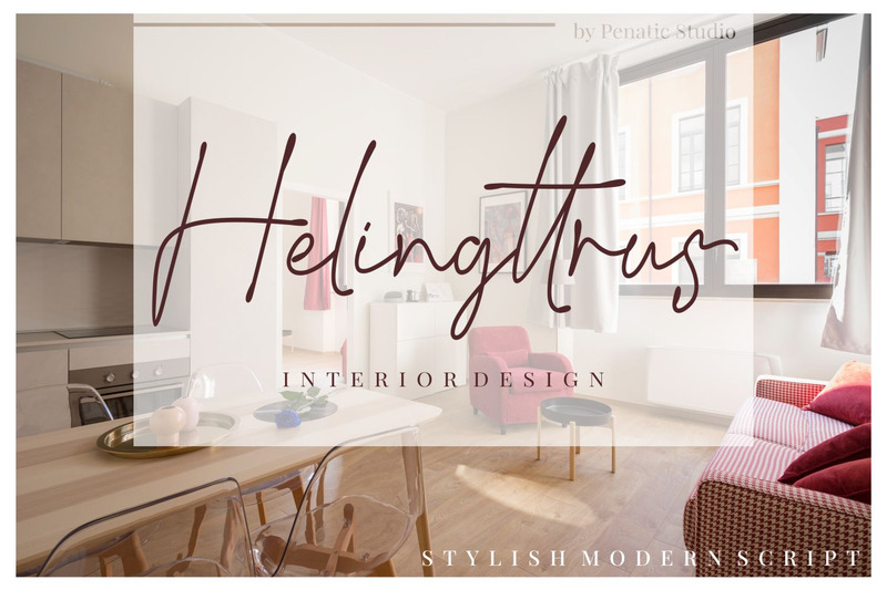 Caratteri script cristallini moderni - Caratteristiche Immagine 2