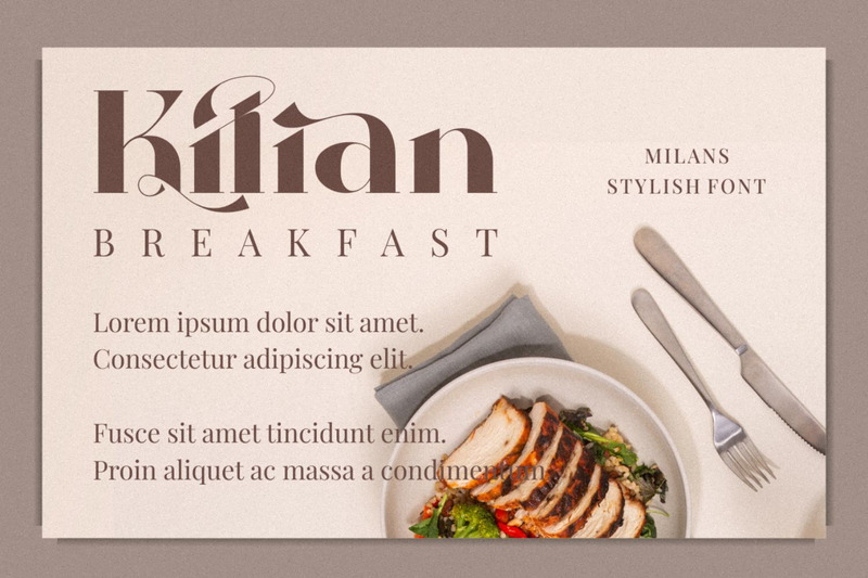 Milans_Typeface Modern Serif - Features Image 6