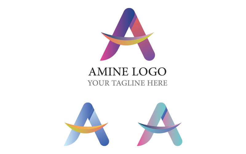 Amine Logo - Letter A Logo - Features Image 1